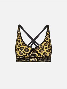 Adam Selman Bonded Active V-Neck Sports Bra
